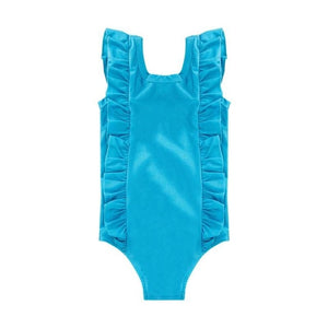 2019 Kids Swimwear Baby Girl Swimsuit Bowknot One-Piece Stripped Jumpsuit Bathing Suit Summer Toddler Children Beachwear